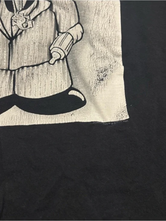 Vintage Family Guy Stewie Scarface Shirt Men's Size 2XL Black Y2K Promo Funny - Picture 4 of 4